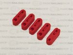 57b Red - Bowsies Pack of 5 Large - 15 x 4 mm